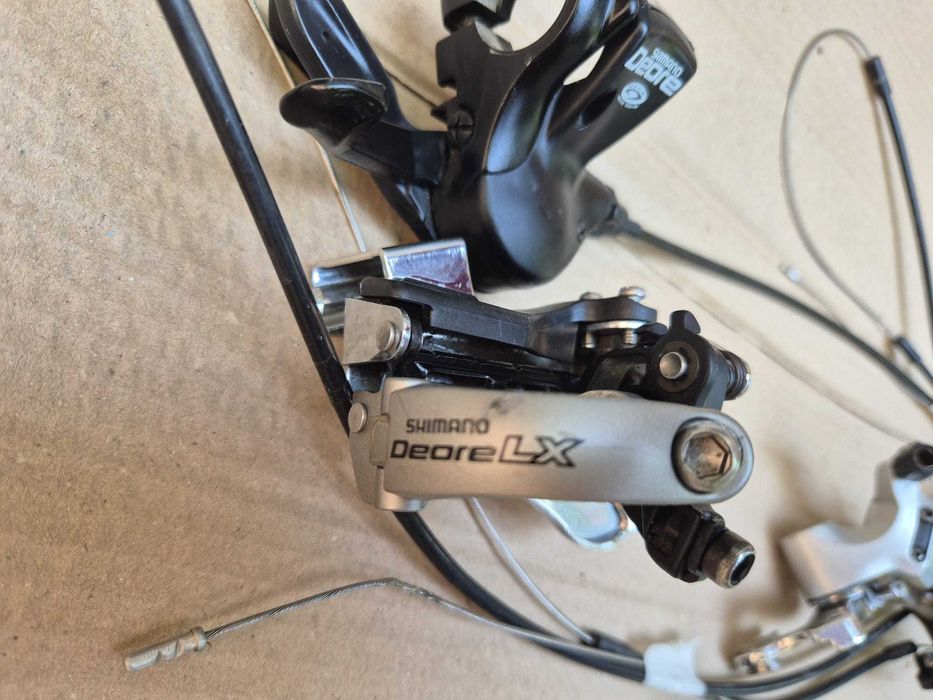 Shimano Deore XT-LX, schimbator fata-spate, shiftere Deore ,3X9 viteze