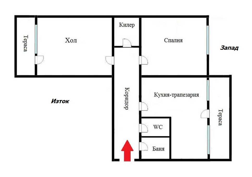 Продава се Тристаен апартамент в Варна, Лятно кино Тракия - 74 кв.м за 1690 €/кв.м - Снимка #1