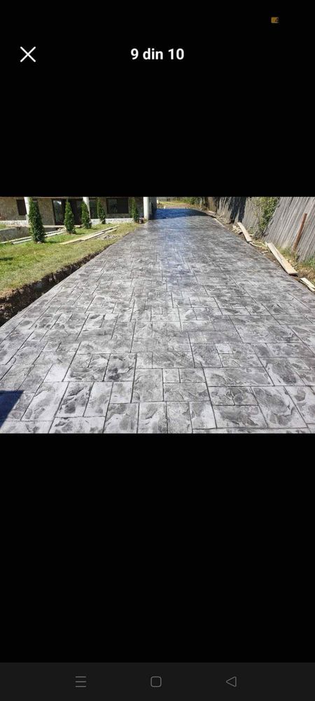 Beton Amprentat Buzau