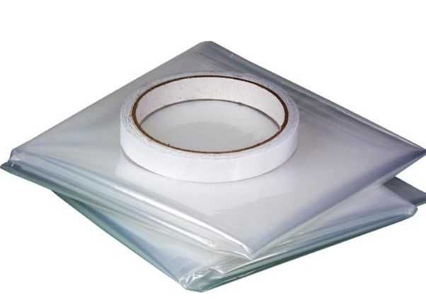 Изолационно фолио за прозорци EcoSavers 2 листа/кутия 1,57 x 1,20 m