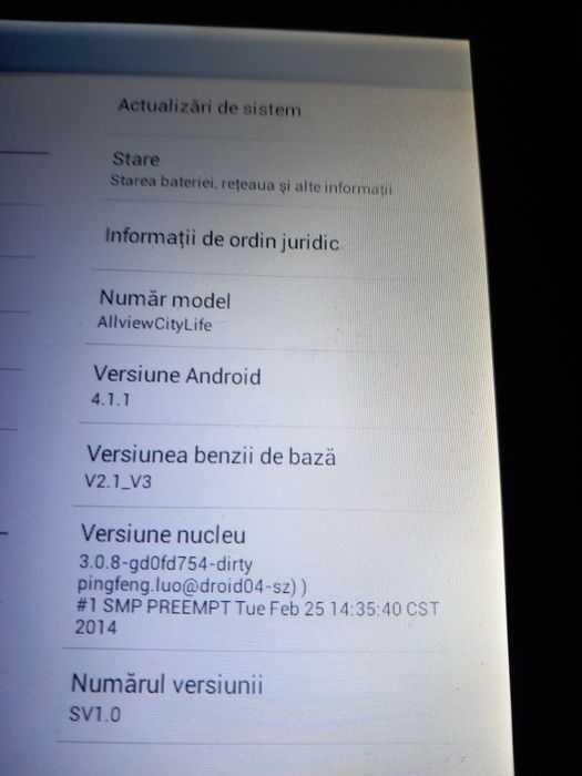 Tableta  școlar Cyti life