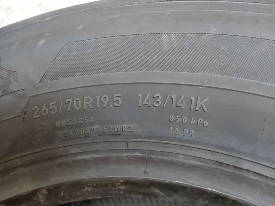 2 гуми за ремарке 265/70R19.5 Continental HT3 143/141K 16PR 720лв СДДС
