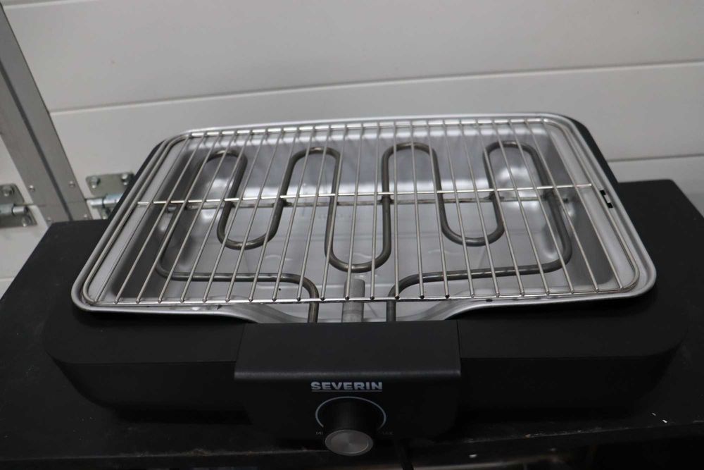 Скара Severin PG 8554 ел. грил с решетка,неръждаема стомана, термостат