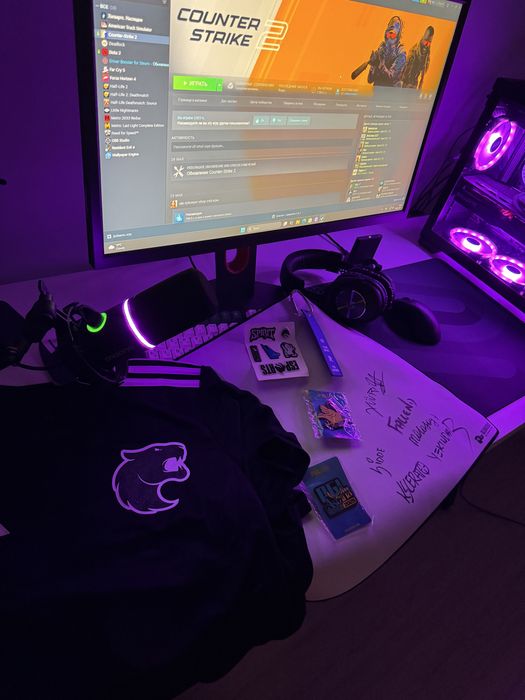 Продам мерч команды FURIA (с автографами