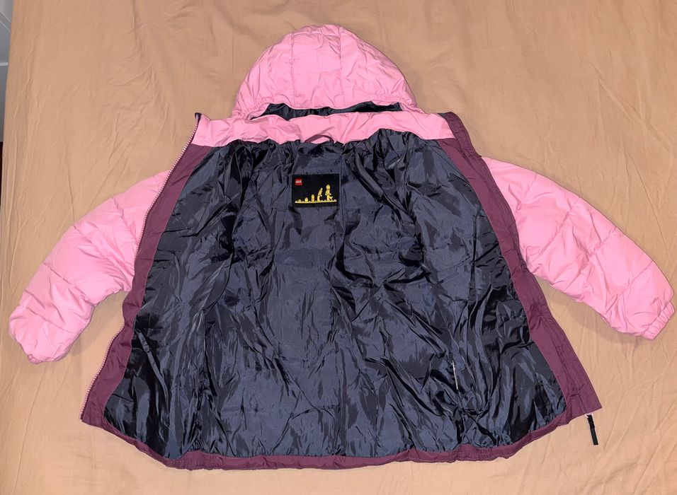 Детско зимно яке LEGO WEAR (128cm) - розово