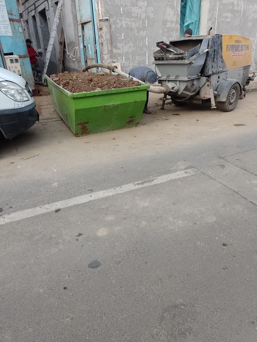 Inchiriere container,  haba moloz, gunoi