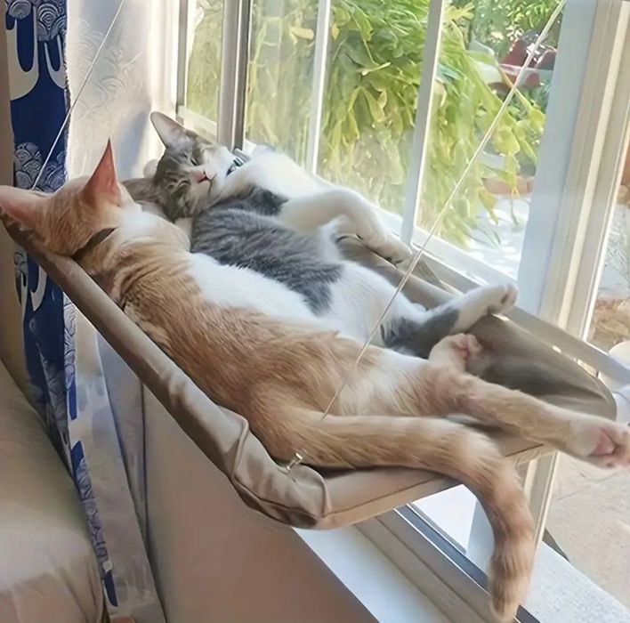 Хамак за котки с вакуум
