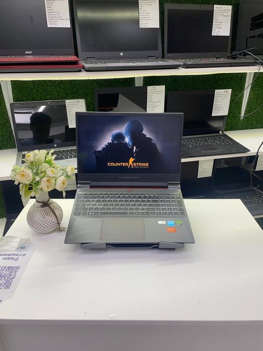 RTX4060(8гб) Мощный Игравой ноутбук для графического работыTHUNDEROBOT