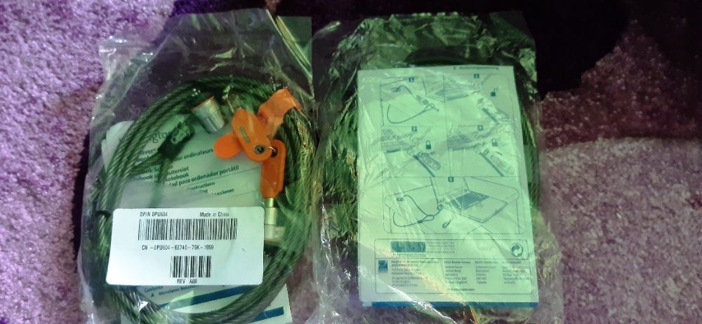 Antifurt laptop HP, nou, original . Dook Lock KD