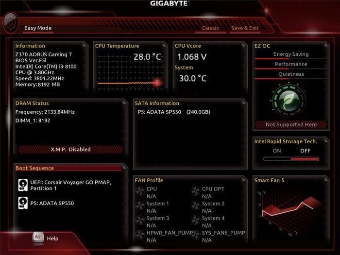 Placa Gigabyte Z370-HD3P Socket LGA 1151