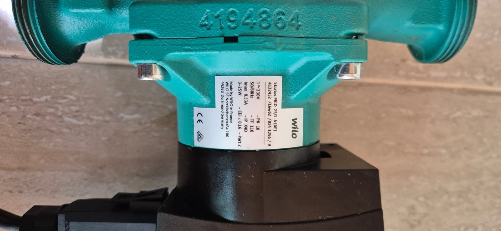 Циркулационна помпа Wilo Stratos pico Z 25/1-6 180