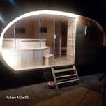 Complex SPA(mobil) sauna si ciubar
