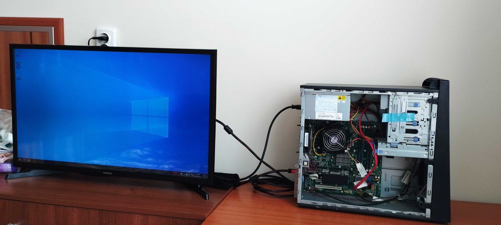 Компютър за работа или игри Intel SSD Nvidia