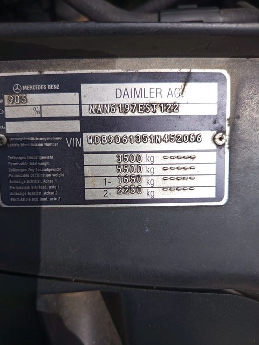 Vand Mercedes Sprinter 319 CDI