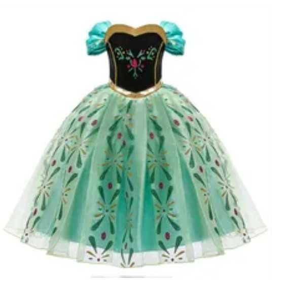 Rochita printesa Ana Frozen marime 6-7ani.