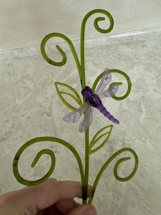 Опора для цветков «стрекоза»