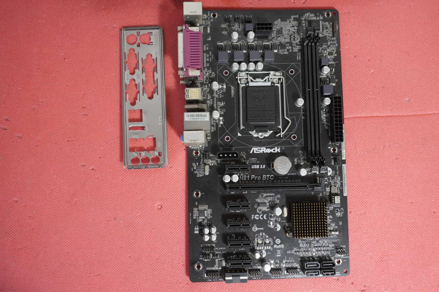 [LGA 1150] Дъно, дънна платка, H81 Pro BTC DDR3 Intel 4th gen/ Вкл.ДДС