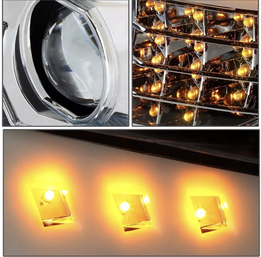 Faruri 3D LED Angel Eyes