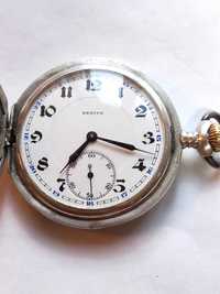 ceas de buzunar ZENITH HUNTER de Argint cu Trei capace