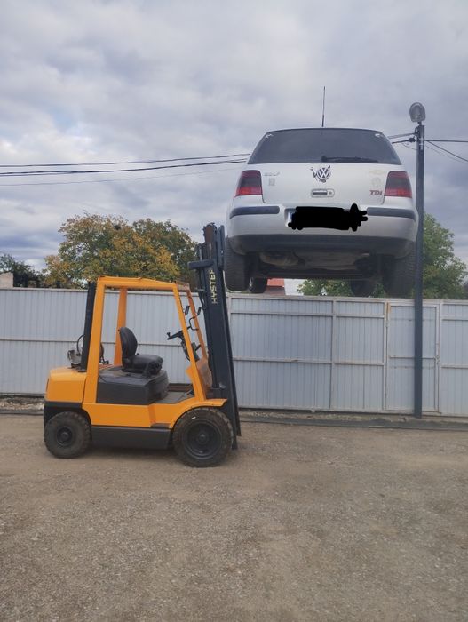 Stivuitor Motostivuitor Hyster 2.5 T Max 5.5M Translație AnvelopeTeren