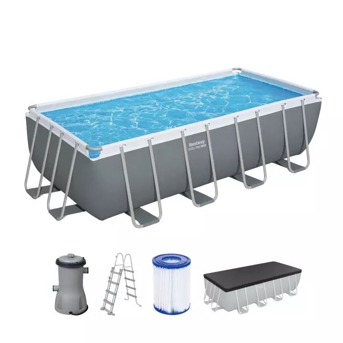 Каркасный бассейн INTEX BESTWAY 488×244×122 стойка бассейн basseyn