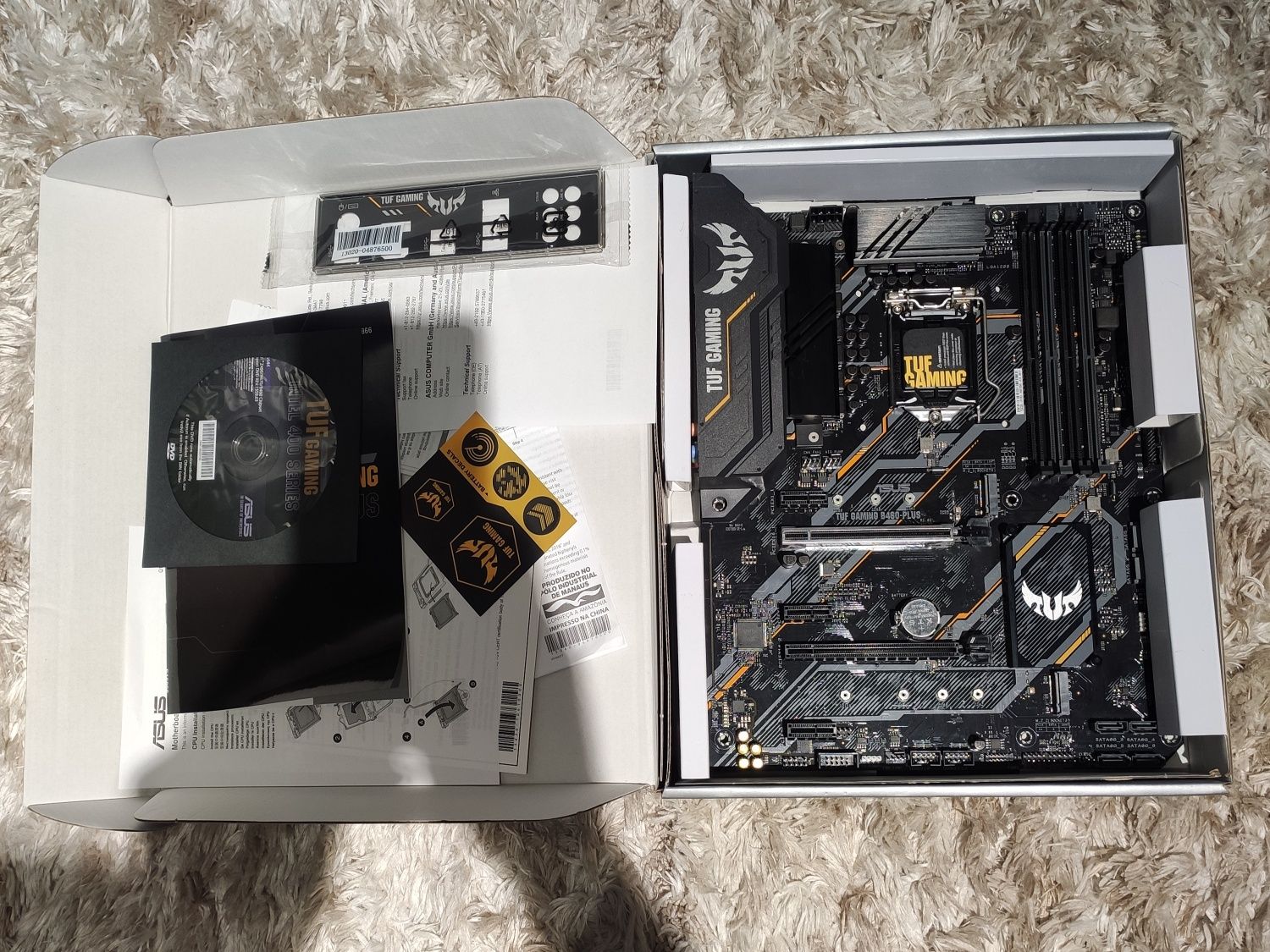 Asus tuf gaming B460+i5 10400f