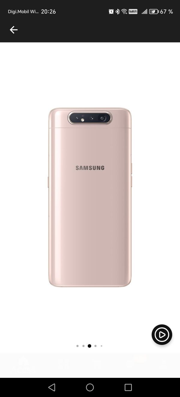 Vând telefon Samsung Galaxy A80