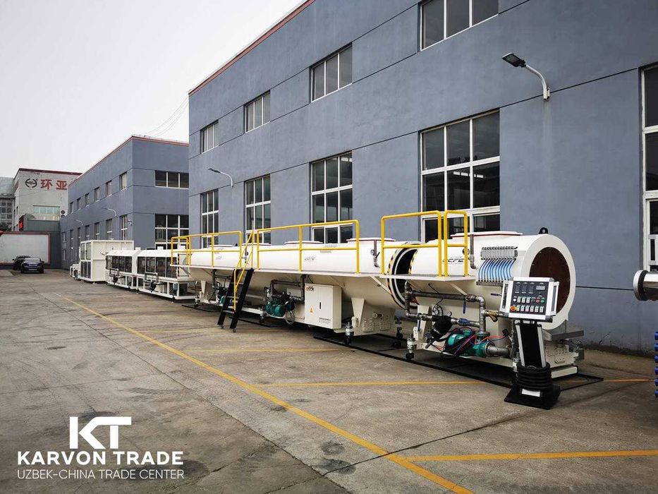 Линия по производству ПЕ - ПП трубы (250-630 диаметр) (под заказ)