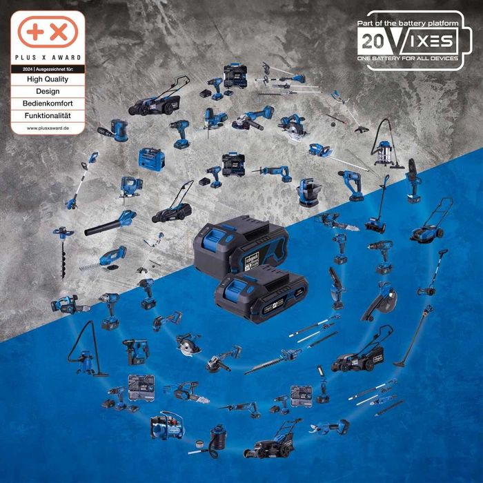 Акумулаторна косачка за трева Scheppach IXES Мулчиране Косене