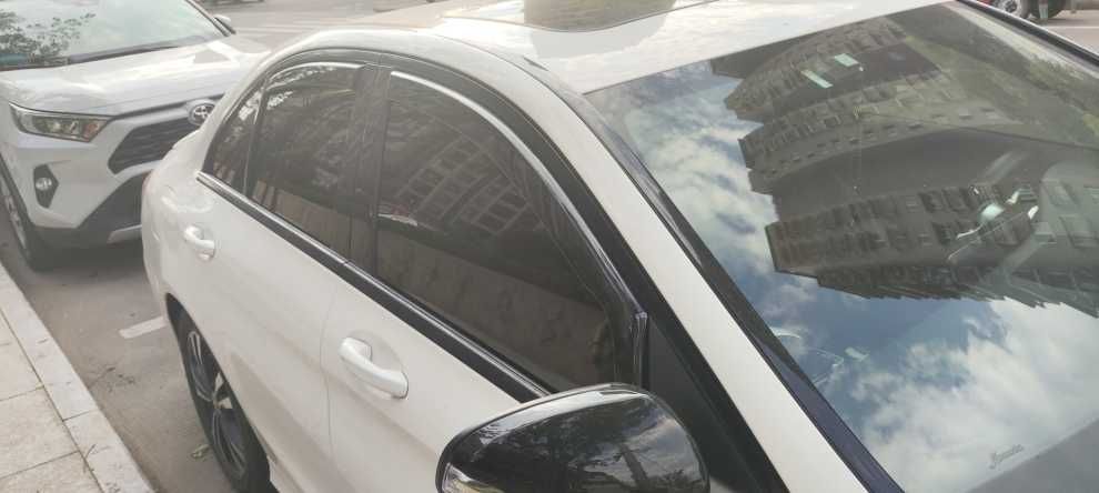 Комплект от 4 броя ветробрани за Mercedes C class W205 2015 до 2020