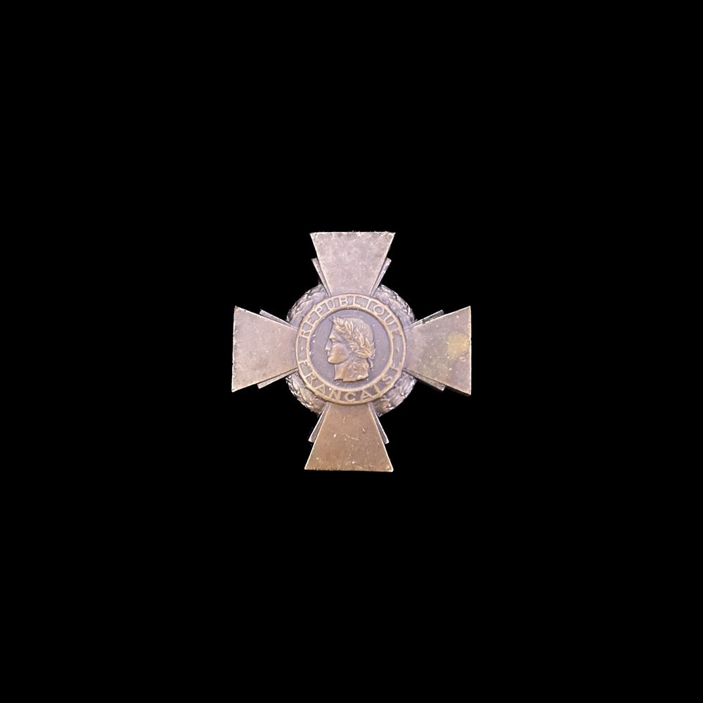 Medalie din bronz Croix de la Valeur Militaire