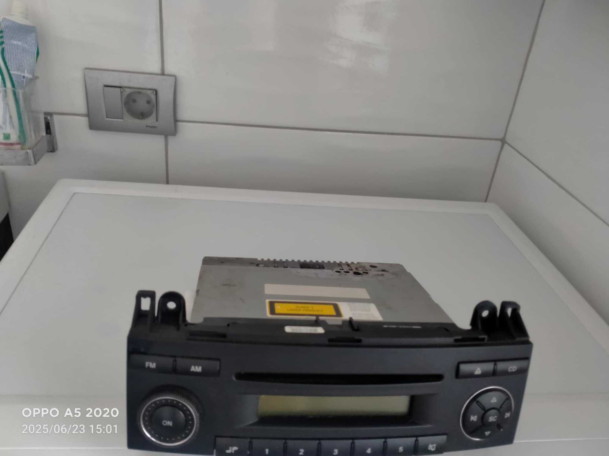 Radio cd player mercedes a class w 169