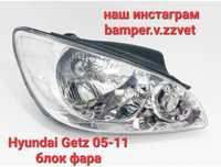 Блок фара Hyundai Getz 05-11