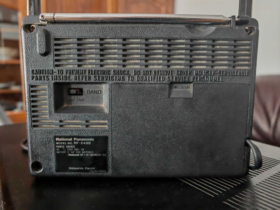 Vand, radio National Panasonic FM-AM