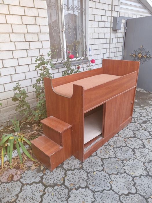 Детская кровать с лестницей и ящиком отличное состояние ТАЛДЫКОРГАН!!!