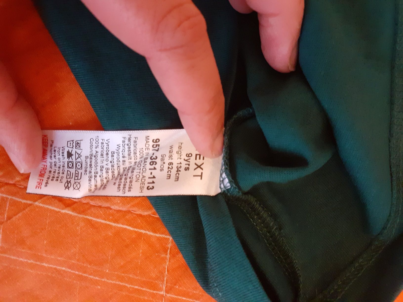 Tricou Next băieți 9-10 ani, măsura 134