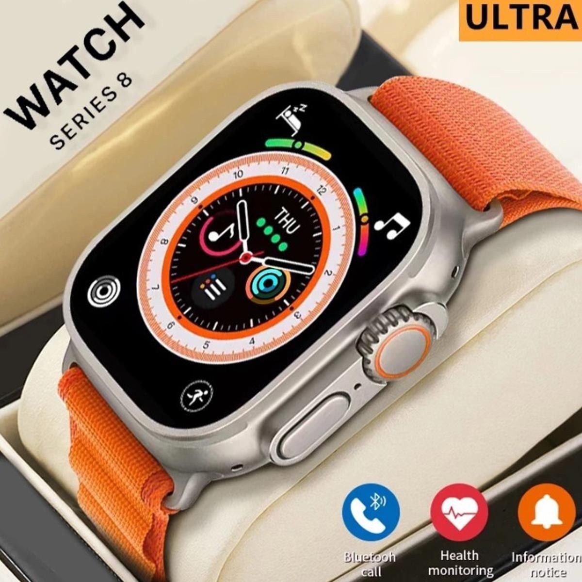 8 Ultra smart watch dastavka O‘zbekiston bo‘ylab bepul