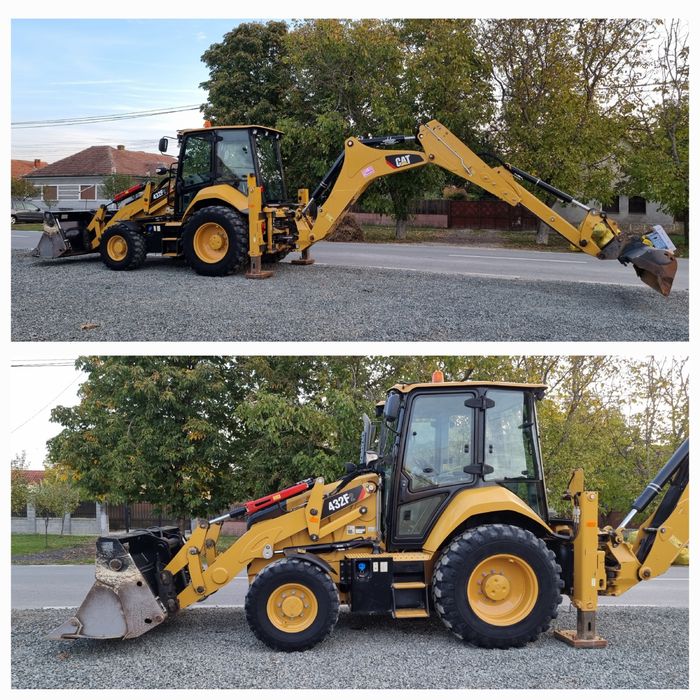 Buldoexcavator Caterpillar 432 F2  Buldo excavator IMPECABIL ca NOU