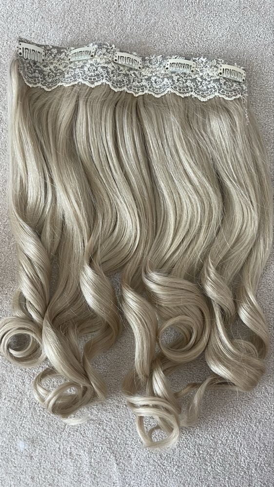 Extensii bueno bia blond perlat