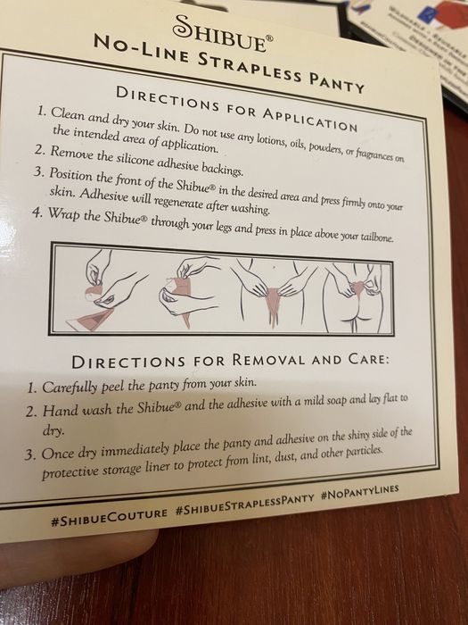 Chilot tanga auto-adeziv