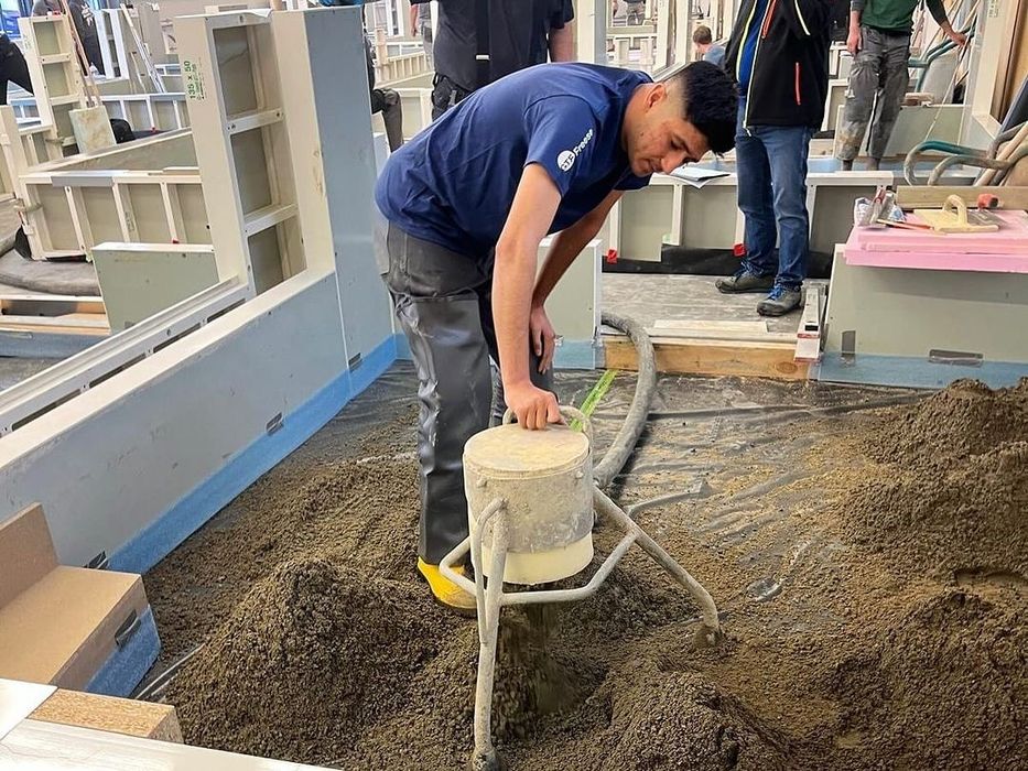 Стяжка пола сухая стяжка