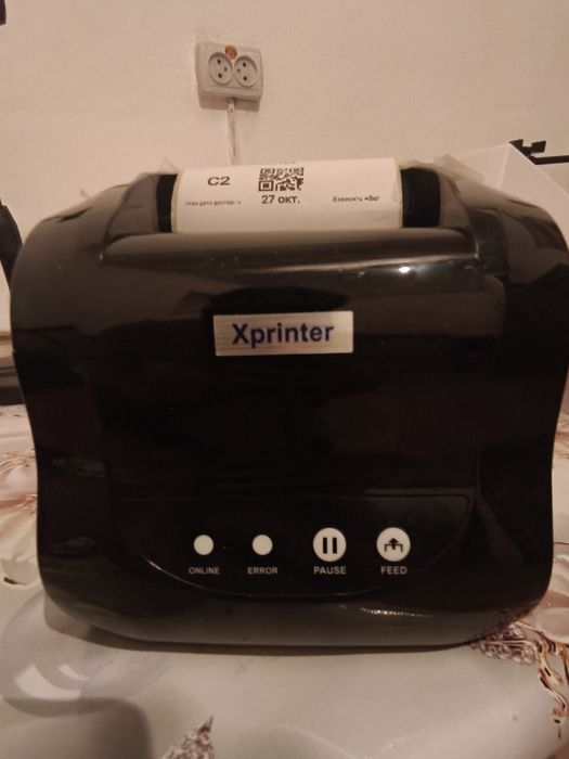 Принтер Xprinter 365b Bluetooth/USB