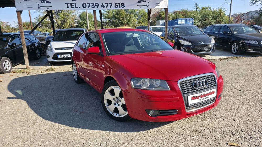 Audi A3 2.0TDI, 140Cp Dublu Climatronic, Senzori Parcare, Jante aliaj