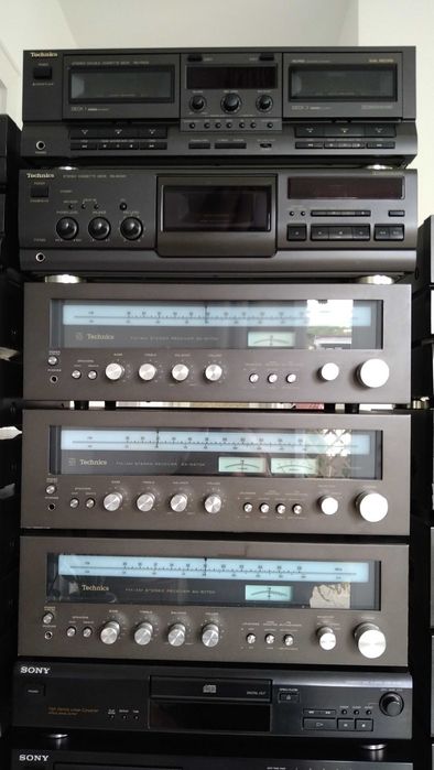 Deck,CD,Tuner-Pioneer,Sony,Technics