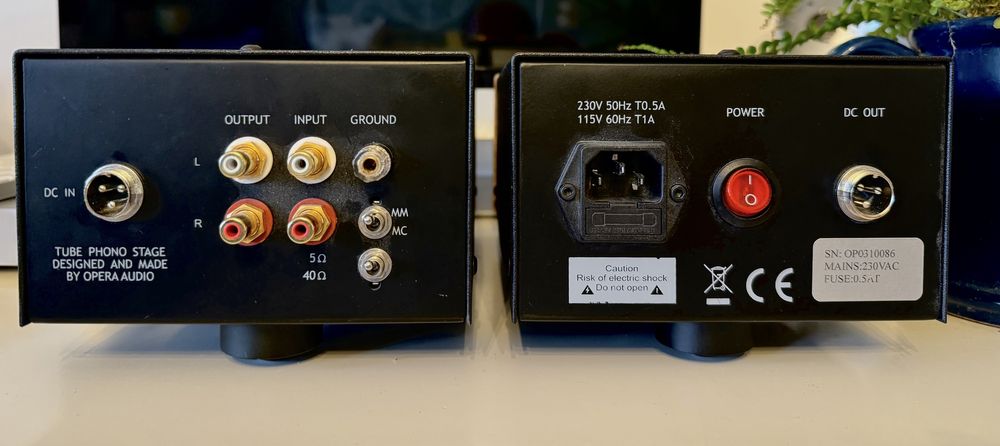 Opera Consonace PM2 phono preamplificator MM/MC cu tuburi