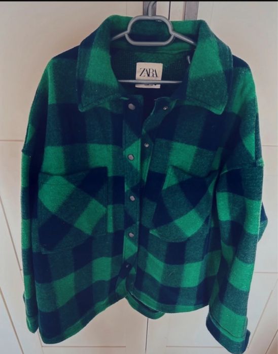 Jacheta din lânä Zara XL