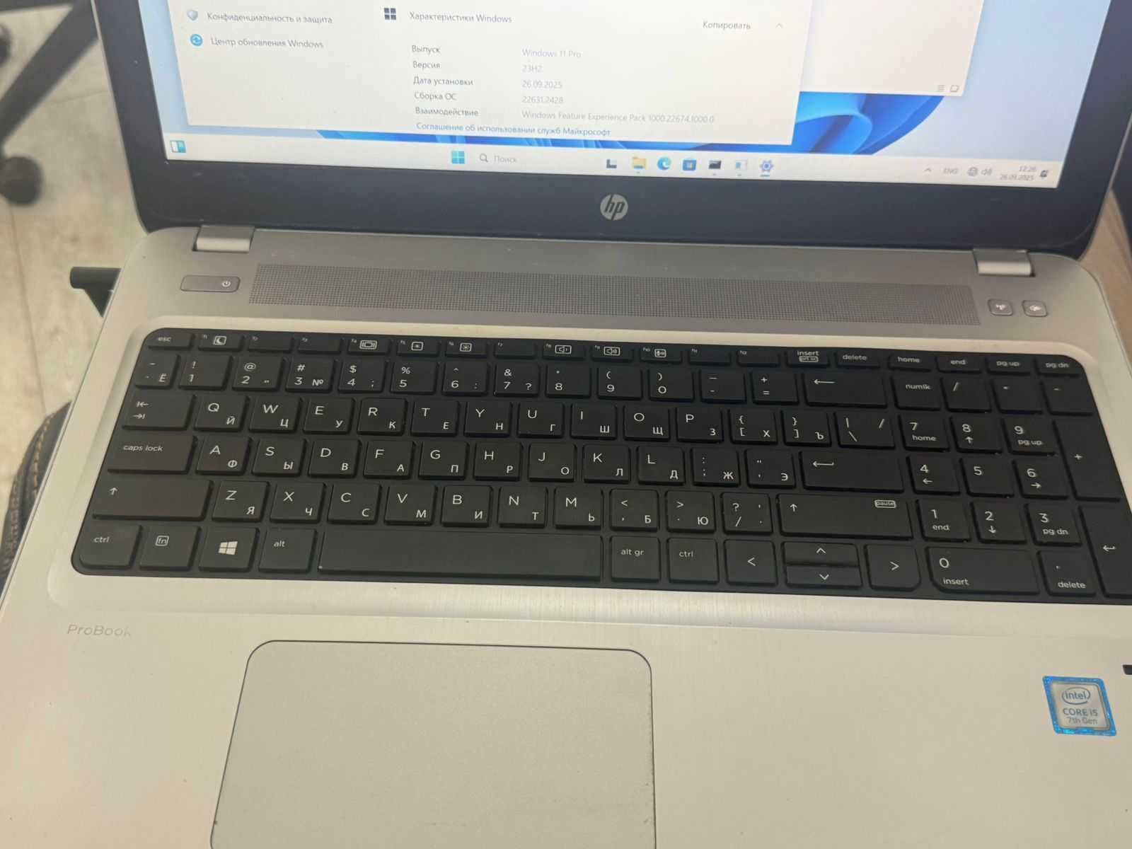 HP Probook 450 G4 Core i5 7th, ОЗУ 16гб, SSD 256, 1Tb HDD, батарея дер