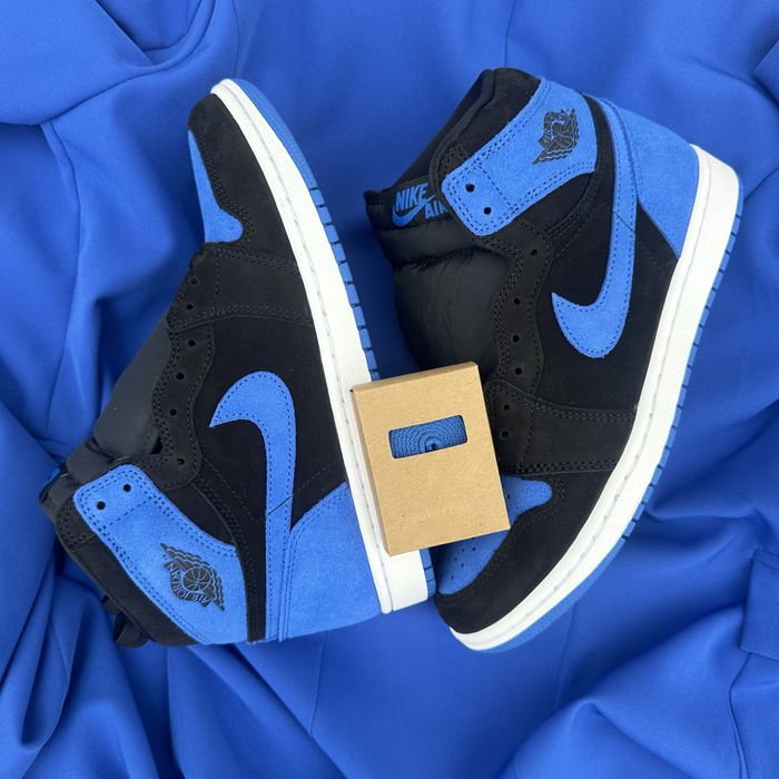 Pantofi Sport Air Jordan 1 High Reimagined Royal Blue 100% originali
