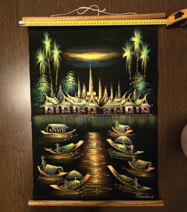Suvenir Thailanda, Tablou/Poster Pictat 65x45cm