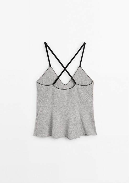 Top peplum Massimo Dutti Studio